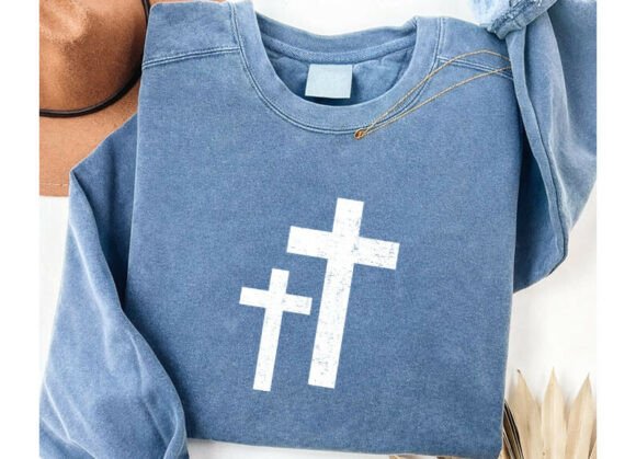 Christian Cross Shirt, Cross Png: A Versatile Graphic for T-Shirt Designs