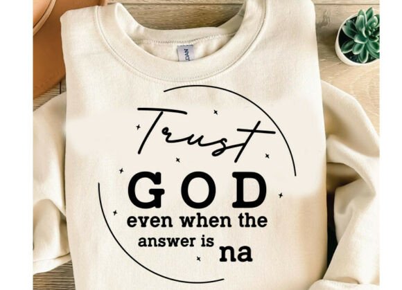 Christian Faith Quote SVG PNG for T-Shirt Designs