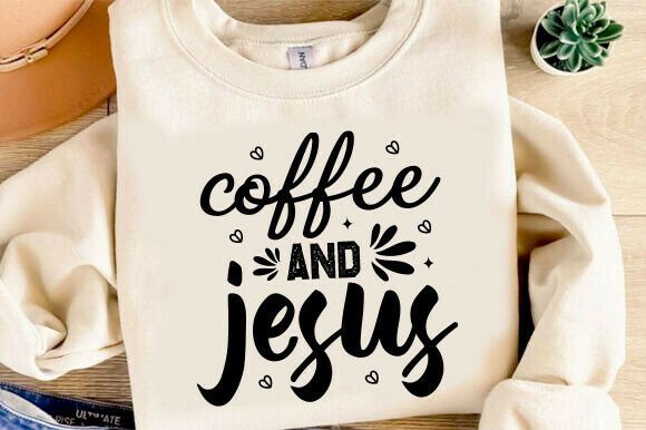 Coffee Jesus SVG: A Unique T-Shirt Design for Graphics