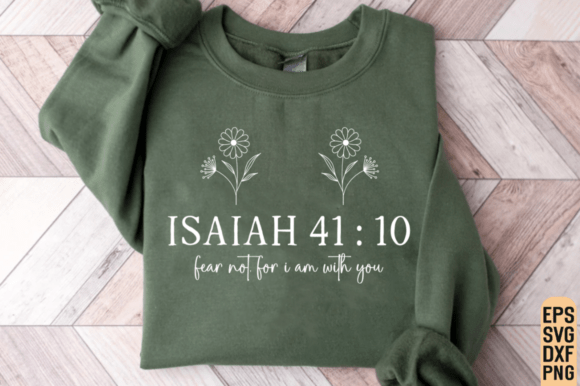 Fear Not Trendy Christian SVG: Perfect for T-Shirt Designs and Graphics
