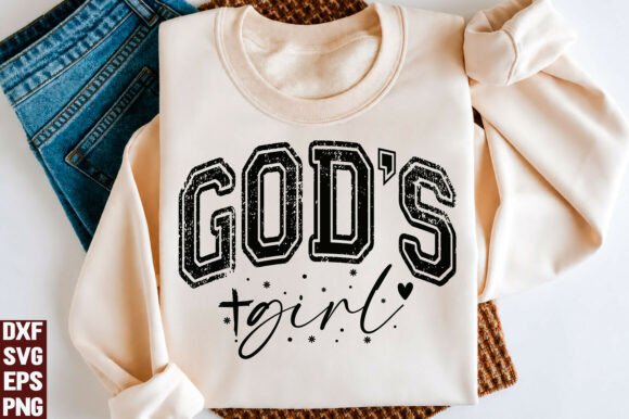 God’s Girl SVG: A Versatile Graphic for T-Shirt Designs