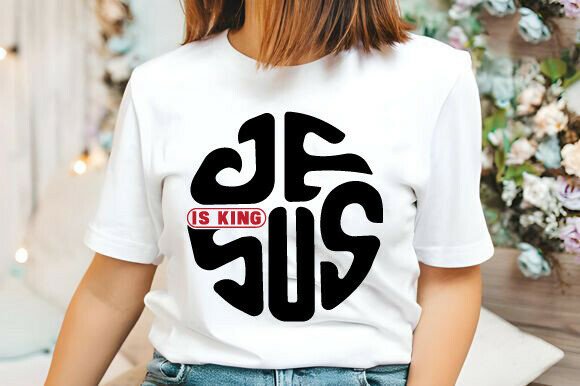 Jesus is King SVG: A Versatile Graphic for T-Shirt Designs