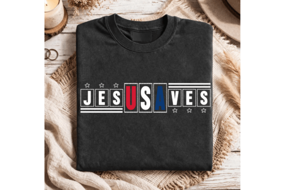 Jesus Saves USA Svg, Jesus 4th of July: A Versatile T-Shirt Design