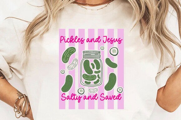 Review: Bible Verse Png, Pickles and Jesus for T-Shirt Designs