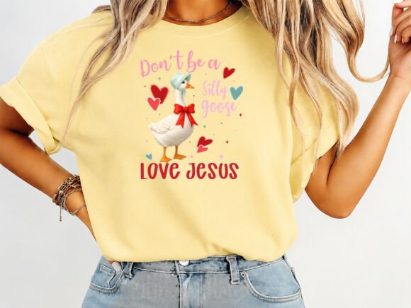 Review: Silly Goose Love Jesus T-Shirt for Graphics and T-Shirt Designs