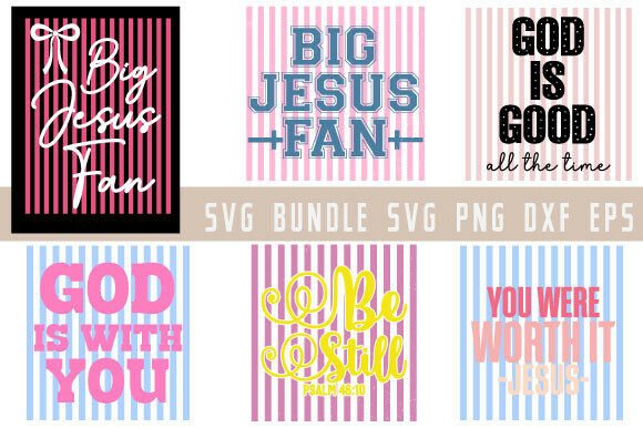 Review: Striped Christian Trendy Svg Bundle Faith for Graphics