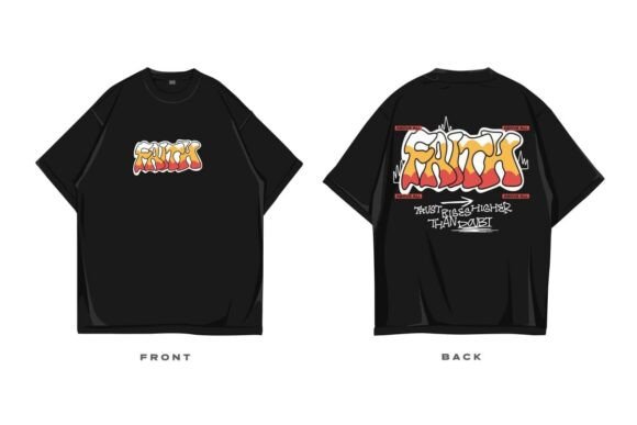 Reviewing Faith Above All Christian Graffiti Tee for Graphics and T-Shirt Designs