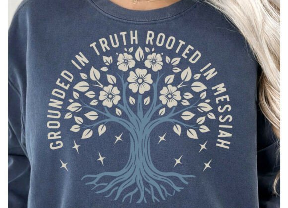 Rooted in Messiah T-Shirt Christian: A Versatile Graphic Design Asset