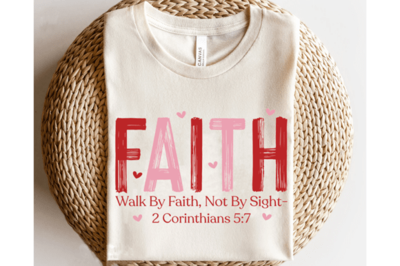 Walk by Faith SVG: A Versatile Graphic for T-Shirt Designs
