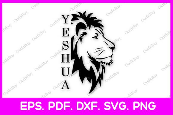 Yeshua Lion of Judah: A Majestic Christian SVG